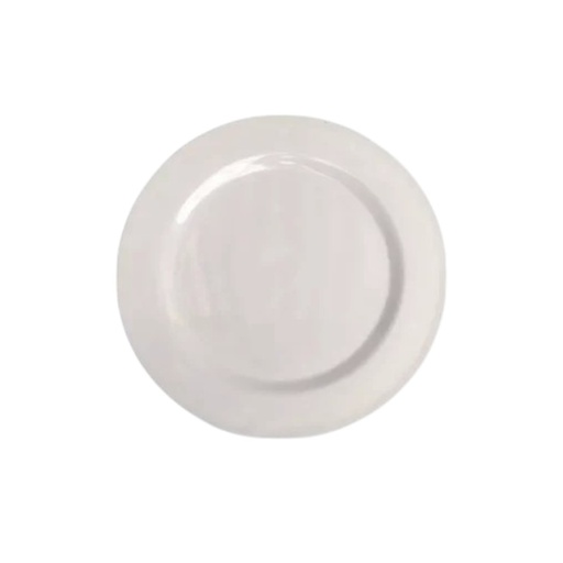 [11701083] PLATO PLAYO DEL PLASTIC 401010 MELAMINA BLANCA