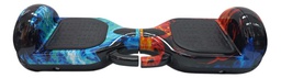 [34447305] SKATE HOVERBOARD QY-BW- GRAFITI AZUL CAMUFLADO RUEDA 6,5
