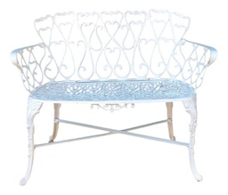 [16076004] SILLON DOBLE BOSTON BLANCO