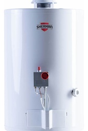 [58827079] TERMOTANQUE A GAS SHERMAN TPGP050MSH13 PIE MULTIGAS 50L