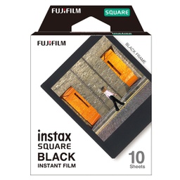 [66015008] FILM FUJI INSTAX SQUARE BLACK FRAME 10 PK