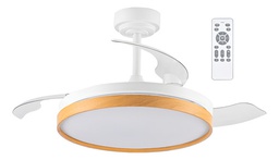 [54938028] VENTILADOR DE TECHO STAR TRAK STVT42-BA RETRACTIL BAMBU