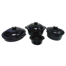 [11644028] KIT DE OLLAS USMAN KON1N N° 1 COLOR NEGRO