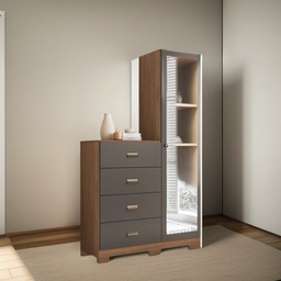 [14142219] COMODA ESTILO ENKEM 1,4 MT C/ESPEJO JAT/GRA