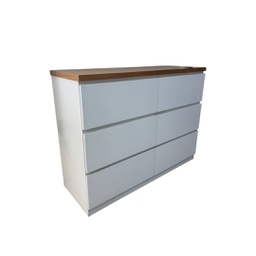 [14142238] COMODA CAON ARYA 1.20 MTS BLANCO/PARAISO 1373