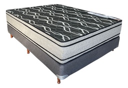 [13142034/13096014] SOMMIER y COLCHON GALA BARDO ESPUMA 140x190x24 cm