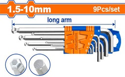 [03482022] JUEGO LLAVES ALLEN BAL WADFOW WHK2291 1.5 - 10 MM 9 P