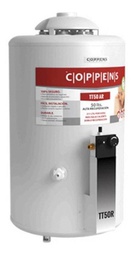 [58827022C12EG] TERMOTANQUE A GAS COPPENS 061-TT-50AR 50L REVERS CON SUP/INF GN ALTA RECUP. ENVIO GRATIS  CUOTA MELI