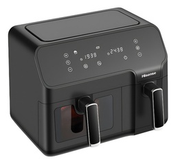 [51291094] FREIDORA DE AIRE HISENSE H09AFBK2S5 DOBLE COMPARTIMIENTO