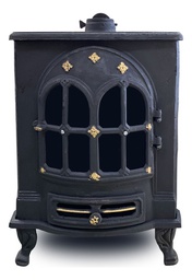 [53247524C12] SALAMANDRA SOL DE MAYO COLONIAL FUNDICION LEÑA CUOTA MELI 12