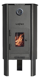 [53240010C6] ESTUFA A LEÑA LEPEN 7000 CAL. ROND CON HORNO 6 CUOTAS