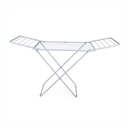 [17827035] TENDEDERO MOR DE PIE ACERO BLANCO CON ALAS 6005