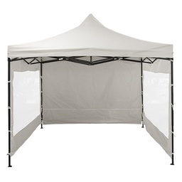 [21111073] GAZEBO PLEGABLE LAURY 3X3 OXFORD CON PAREDES