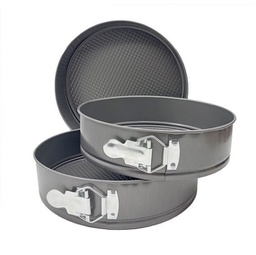 [11096100] TORTERAS X3 DESMOLDABLE RED TEFLON 18-20-22 4864