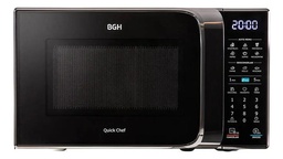 [52531076] MICROONDAS BGH B223DN20I 23L DIGITAL GRILL NEGRO