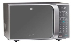 [52531077] MICROONDAS BGH B228DS20I 28L DIGITAL GRILL SILVER