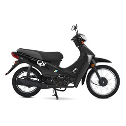 [24981052] MOTO SIAM QU110 BASE RAYOS TAMBOR NEGRO