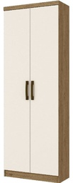 [14761039] ROPERO HENN MARGARIDA D110-106 2 PUERTAS RUSTICO / BLANCO
