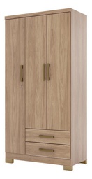 [14761080] ROPERO HENN ACAI DA133-198 3 PUERTAS JEQUITIBA