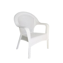 [16749110] SILLON GARDEN LIFE QATAR F785600 RATTAN BLANCO