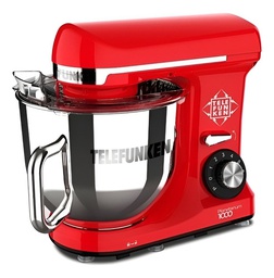 [51686031] BATIDORA PLANETARIA TELEFUNKEN 1000 5,7 LTS ROJA