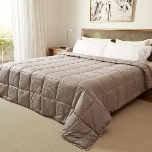 [12141210] ACOLCHADO SIMIL PLUMON FULLBLANC QUEEN NATURAL 417