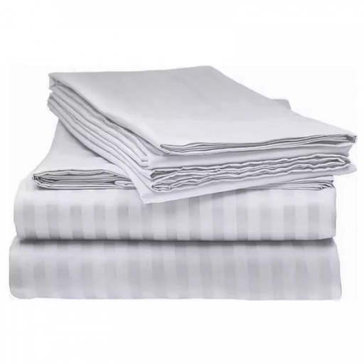 [12781218] SABANAS EXCLUSIVE STRIPES 600H KING BLANCO 025