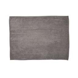 [12031065] ALFOMBRA CHENILLE MAT GRIS OSCURO FUL011