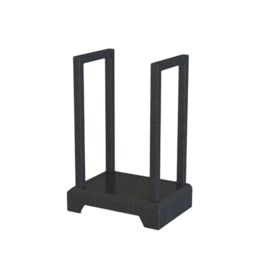 [17931038] PORTA LEÑA METALIVA PL400CP METALICA NEGRO