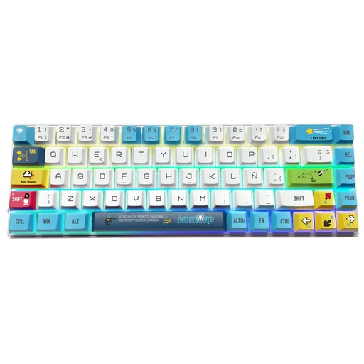 [67887001] TECLADO LEVEL UP PERSEO GAMER KY-900