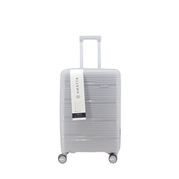 [33511583] VALIJA AMAYRA 20" 67.8014G PP GRIS 4 RUEDAS