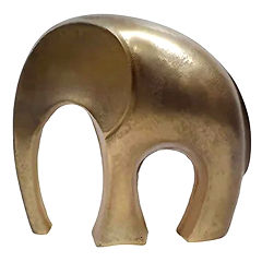 [04386048] FIGURA ELEFANTE CERAMICA B86724