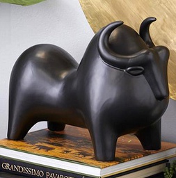 [04386087] FIGURA TORO CERAMICA 33X24CM U57175