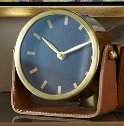 [32750127] RELOJ MESA ACERO INOX/CUERO U99226