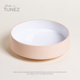 [11096046] ENSALADERA TOZEUR TERRA BLANCO 25CM 0521279