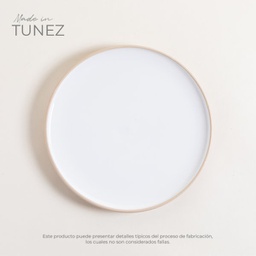 [11154003] PLATO PLAYO KORBA GRIS OSC BRILLANT C/BEIGE 27CM