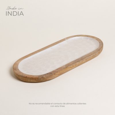 [11296057] BANDEJA OVAL JALPARI 40X18CM 0519173