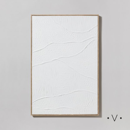 [33663090] CUADRO GARDEN WHITE 62X92 CM 0651108