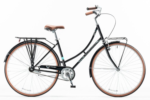 [23541458] BICICLETA FUTURA CAROLINA R28 PASEO NEGRA