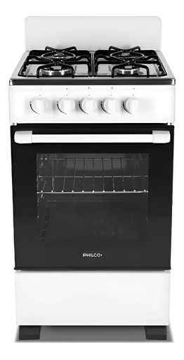 [52141034] COCINA PHILCO PHCN50B A GAS ESSENTIAL 50 CM BLANCA