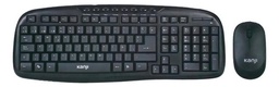 [67827006] TECLADO Y MOUSE KANJI KJ-TECMOUIN005 INALAMBRICO