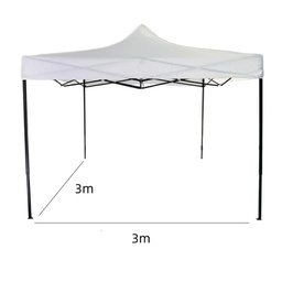 [16200008] GAZEBO JUST HOME COLLETION S1.1-WHITE 300CM