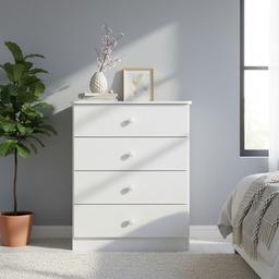 [14142254] COMODA HENN LABIRINTO I714-10 4 CAJONES BLANCO