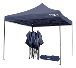[21111008] GAZEBO WAGGS GZBO02 3X3 MTS SIN PAREDES AZUL