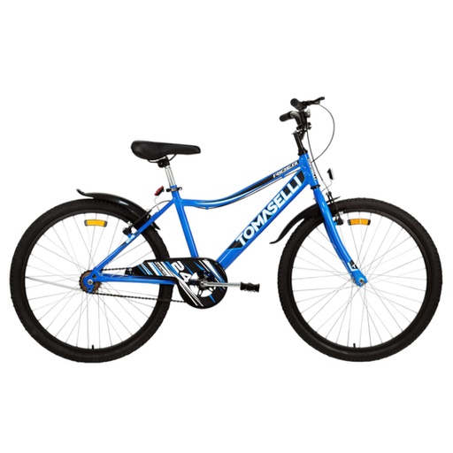[23541023] BICICLETA TOMASELLI RIDER R24 TRID240AZU AZUL GRIS