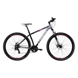 [23541037] BICICLETA OXEA RIDDICH R29 TALLE L NEGRO DEGRADE GRIS VIOLETA