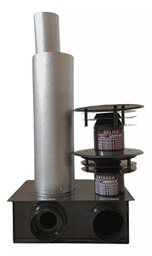 [04245048] VENTILACION DE TIRO EN U LONGVIE VU2-3 P/CALEF. TB 2000/3000Kcal