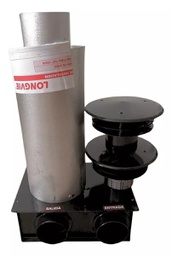 [04245051] VENTILACION DE TIRO EN U LONGVIE VU5 P/CALEF. TB DE 5000Kcal.