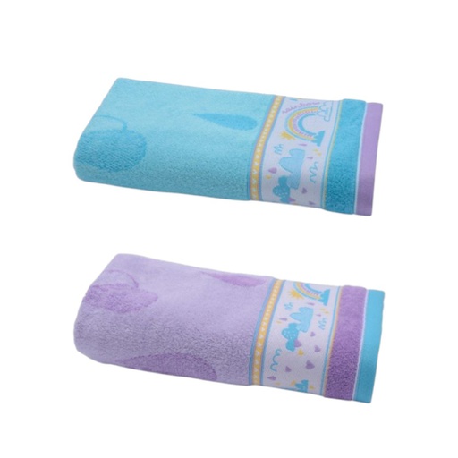 [12839018] TOALLON ARCO IRIS DROPS AI450JBARDRO LILA