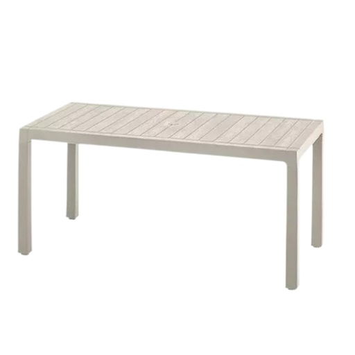 [16521062] MESA PLASTICA RIMAX RECTANGULAR TAUPE BARU 153CM